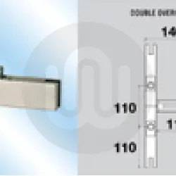 Double Overhead Panel with Pin and Fins