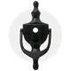 Urn Door Knocker with Hole for Door Viewer – Small