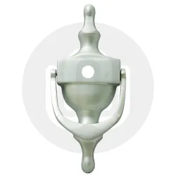Urn Door Knocker with Hole for Door Viewer – Small