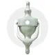 Urn Door Knocker with Hole for Door Viewer – Small