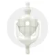 Urn Door Knocker with Hole for Door Viewer – Small