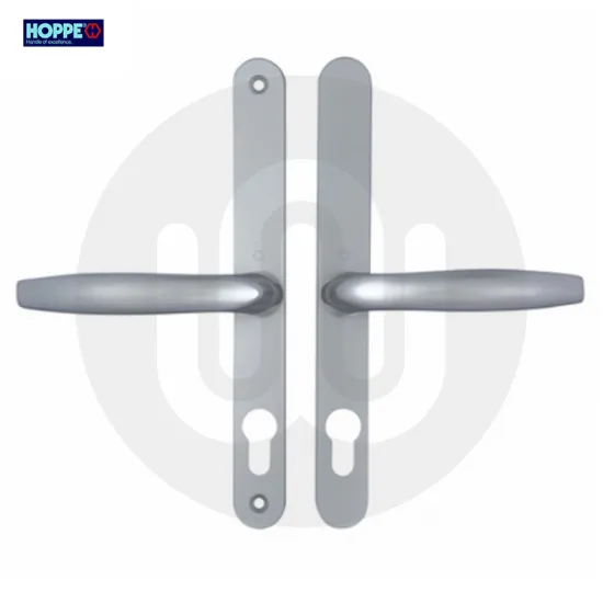 Hoppe Brugge Fullex Sprung Inline Lever/Lever 68PZ/68PZ Door Handle (245BP/215CRS)