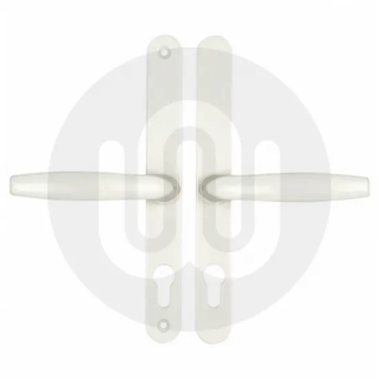 Hoppe Brugge Fullex Sprung Inline Lever/Lever 68PZ/68PZ Door Handle (245BP/215CRS)