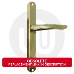 Inline Sprung Door Handle 117mm for Millenco