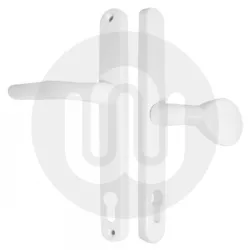 Millenco Offset Lever/Pad Door Handle 117/86mm - OBSOLETE