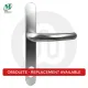 Millenco Sprung Inline Lever/Lever 95PZ/95PZ Door Handle