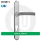 Millenco Sprung Inline Lever/Lever 95PZ/95PZ Door Handle