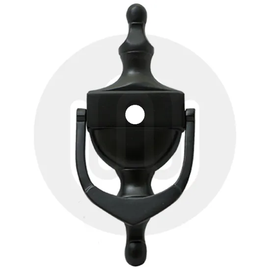 Urn Door Knocker with Hole for Door Viewer – Large