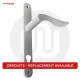 Avocet 92mm Swan Neck Door Handle