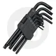 9 PCE Long Arm Torx Key Set (T10-T50)