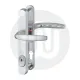 Hoppe Atlanta PAS 24 Inline Lever/Lever 92PZ/92PZ Security Door Handle - Medium Cover (242BP/215CRS)