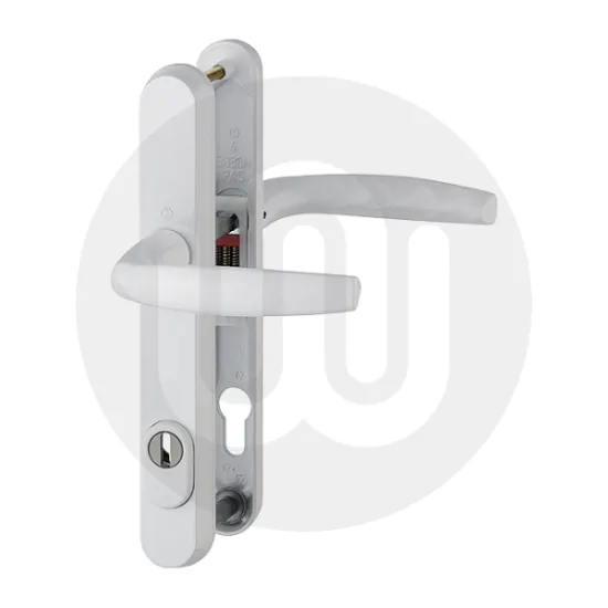 Hoppe Atlanta PAS 24 Inline Lever/Lever 92PZ/92PZ Security Door Handle - Medium Cover (242BP/215CRS)