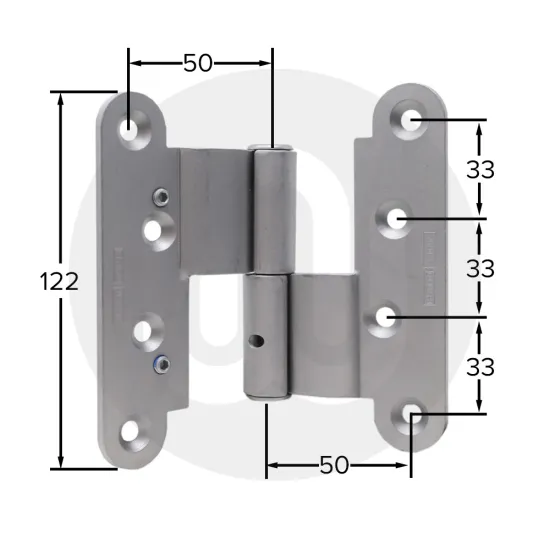 Rationel/Velfac Aldus Door Hinge