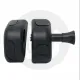 60 x 70 x 25mm Plastic Magnetic Gate Latch - Black