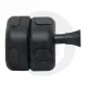 60 x 70 x 25mm Plastic Magnetic Gate Latch - Black
