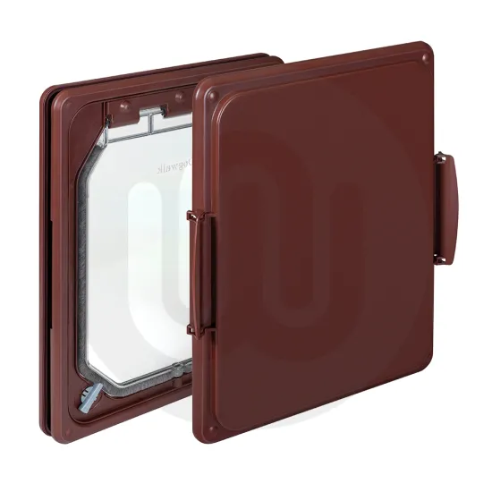 Dogwalk® by Pet-Tek International W-DDB / W-DDW Wood Fitting Dog Door