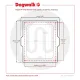 Dogwalk® by Pet-Tek International W-DDB / W-DDW Wood Fitting Dog Door
