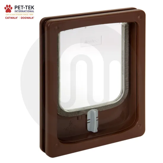 Catwalk® by Pet-Tek International W-CDB Wood Fitting Slim Line Cat Door