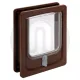 Catwalk® by Pet-Tek International W-CDTB / W-CDTW Wood Fitting Cat Door Tunnel